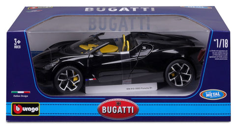 Bugatti Mistral 1/18 schwarz