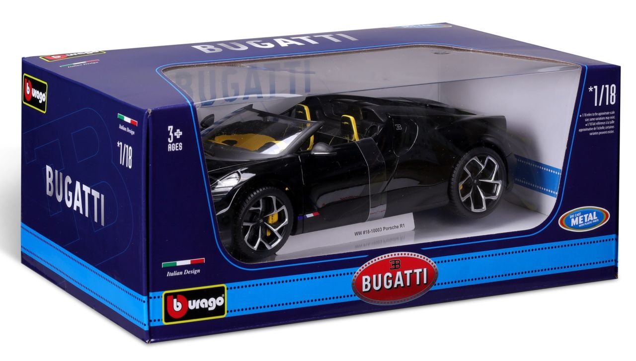 Bugatti Mistral 1/18 schwarz