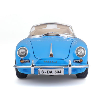 Porsche 356B Cabriolet 1961 1/18 blau