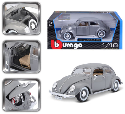 Volkswagen Käfer 1955 1/18 grau