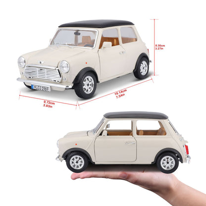 Mini Cooper 1969 1/18 beige