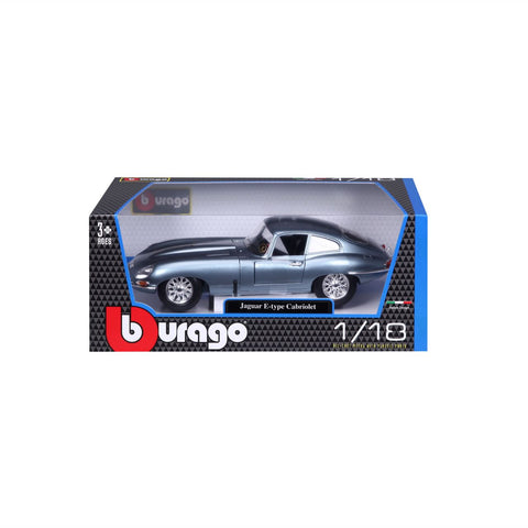 Jaguar E Coupe 1961 1/18 blau