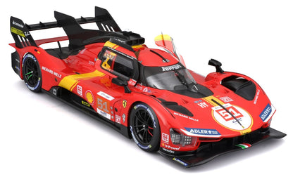 Ferrari 499P Le Mans Champion 2023 1/18 rot