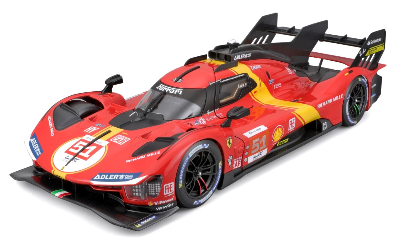 Ferrari Signature 499P LeMans Champ. 2023 1/18 rot