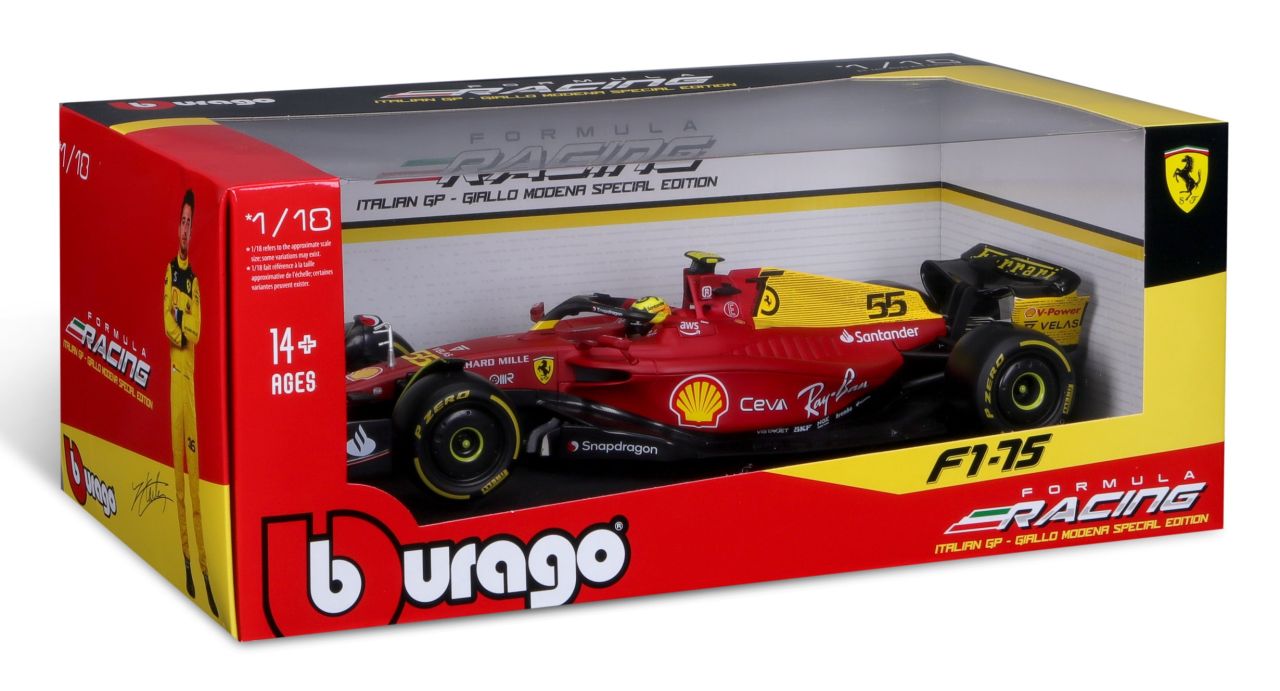 Ferrari F1-75 1/18 Special Edition Sainz 2022