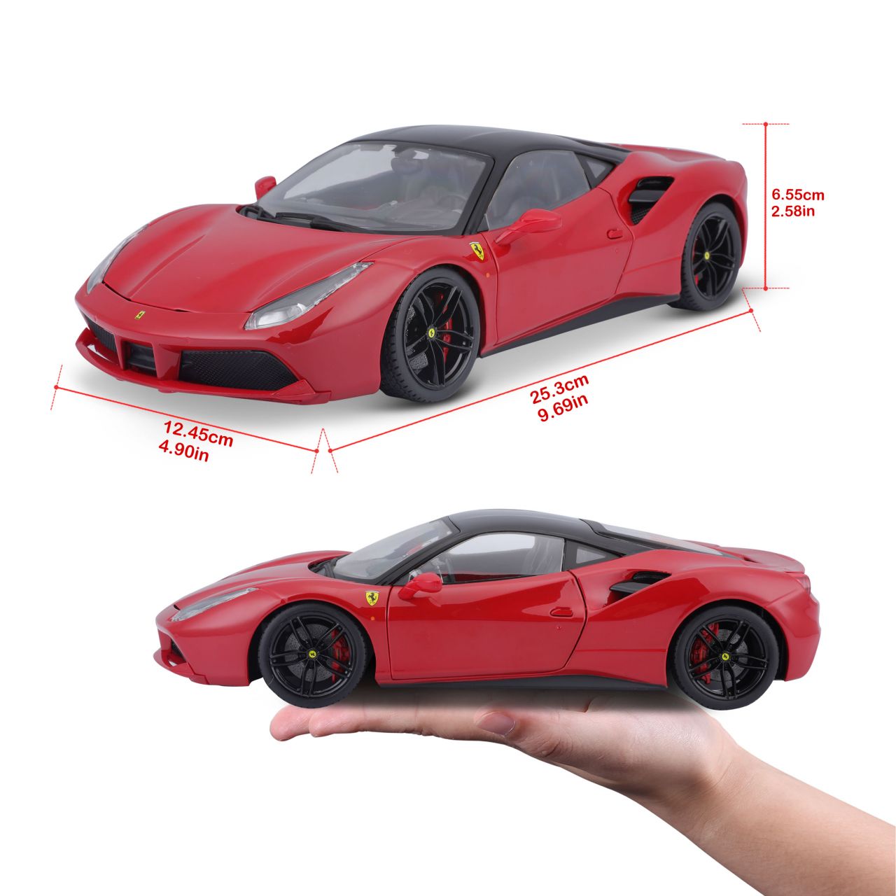 Ferrari Signature 488 GTB 1/18 rot