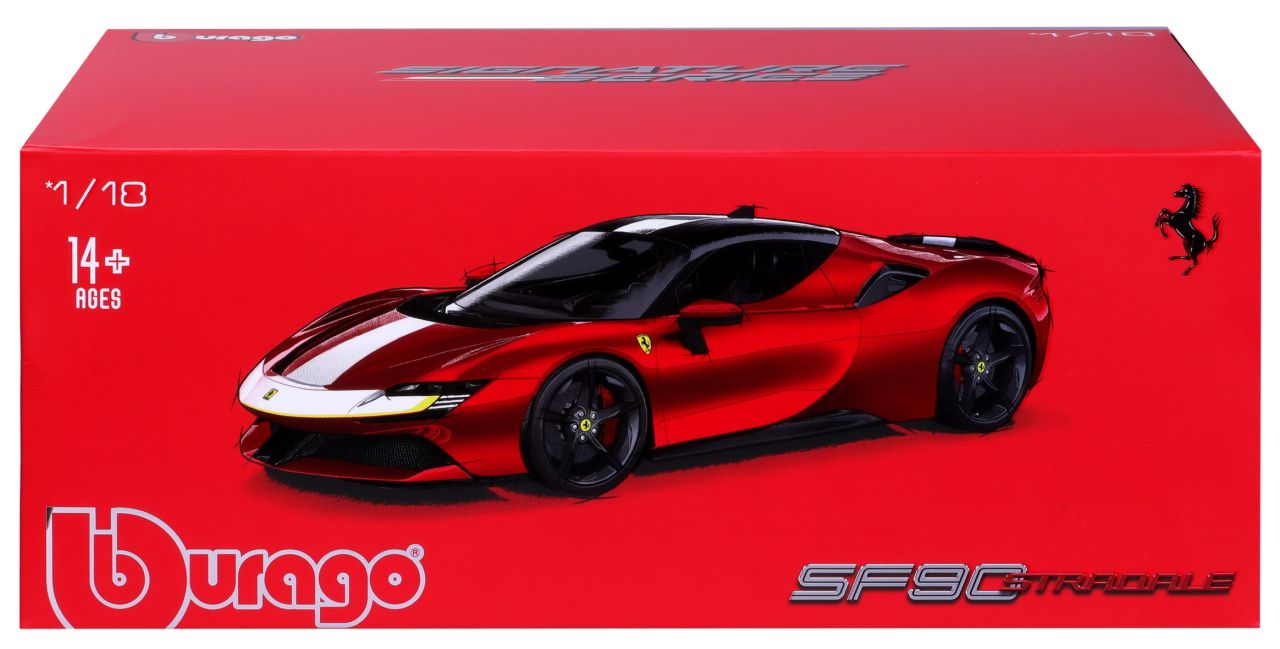 Ferrari Signature SF90 Stradale Fiorano 1/18 rot