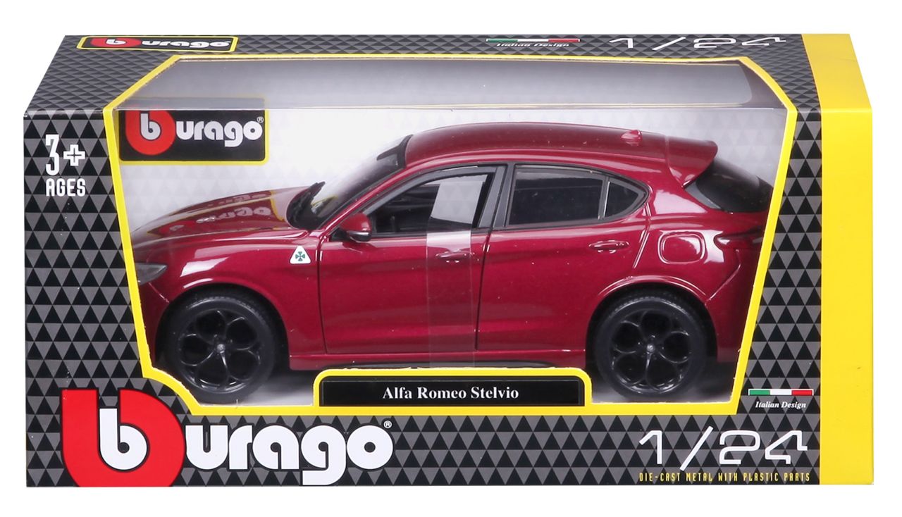 Alfa Romeo Stelvio 1/24 rot