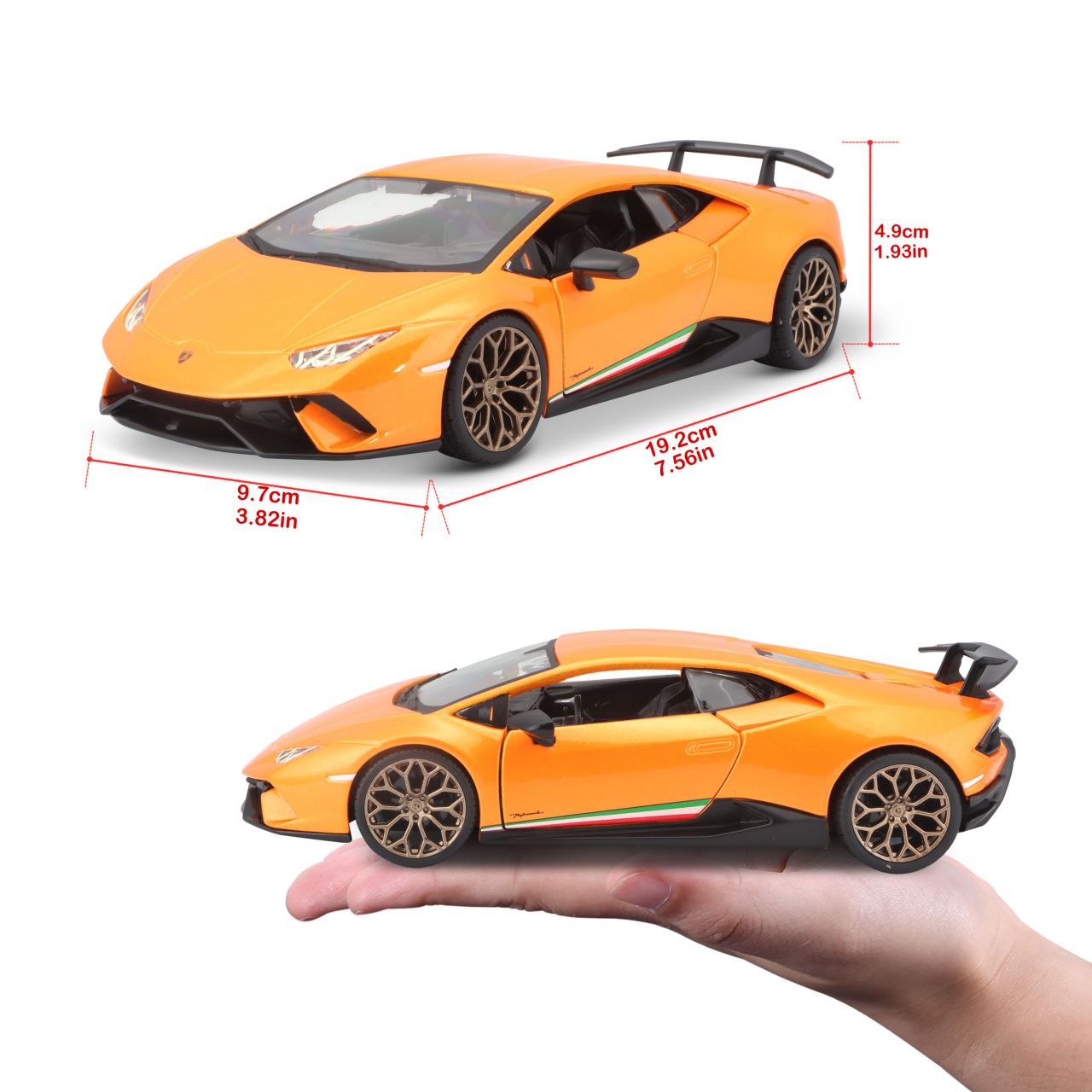 Lamborghini Huracan Performante 1/24 orange