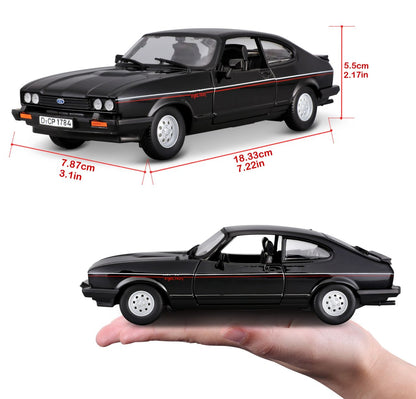 Ford Capri 1600 GT 1/24 schwarz