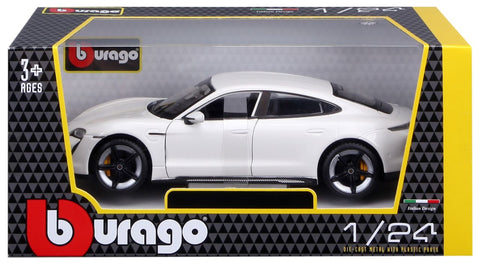 Porsche Taycan Turbo S 1/24 weiss