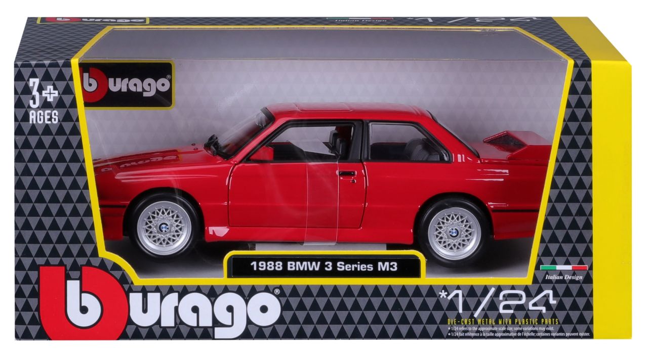 BMW M3 (E30) 1988 1/24 rot