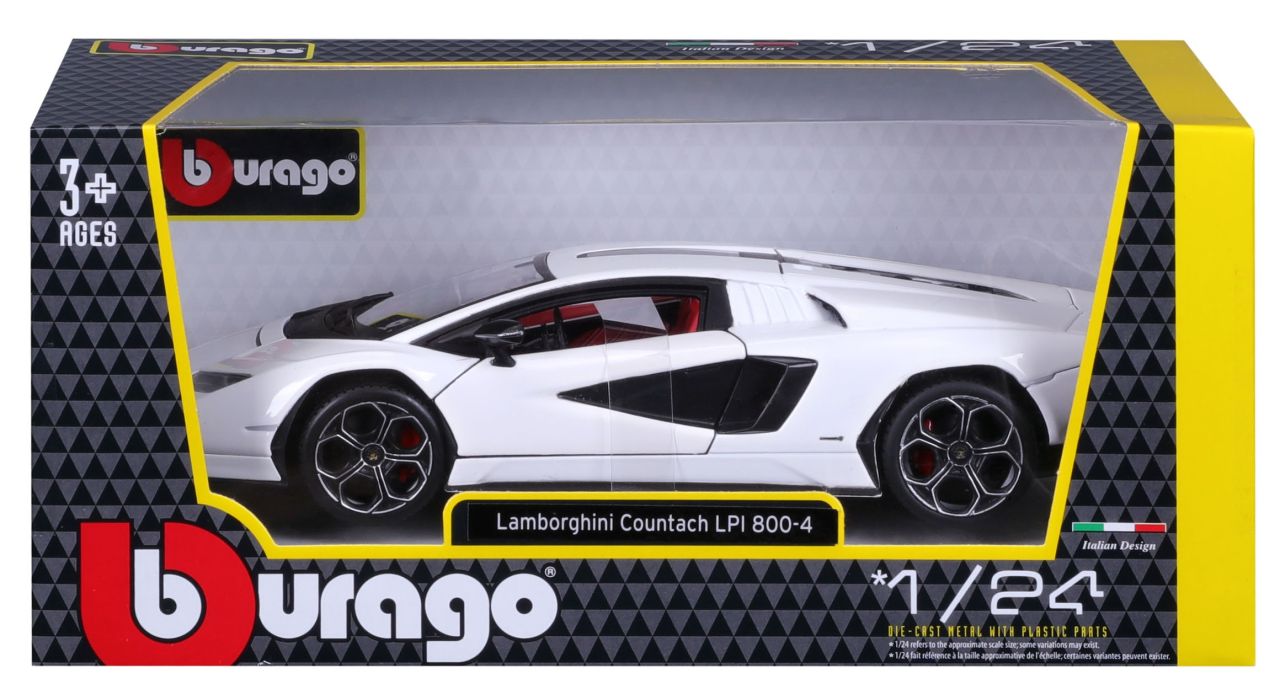 Lamborghini Countach LPI 800-4 1/24 weiss