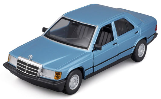 Mercedes Benz 190E 1987 1/24 blau