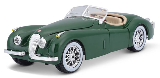 Jaguar XK 120 Roadster 1951 grün 1/24