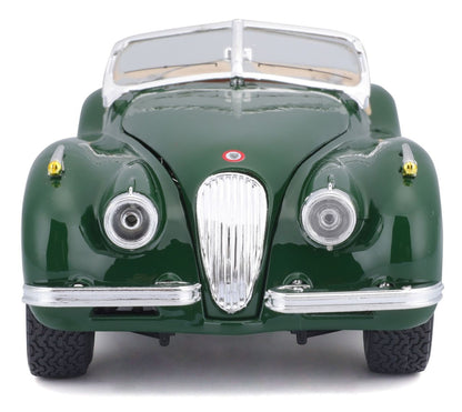 Jaguar XK 120 Roadster 1951 grün 1/24