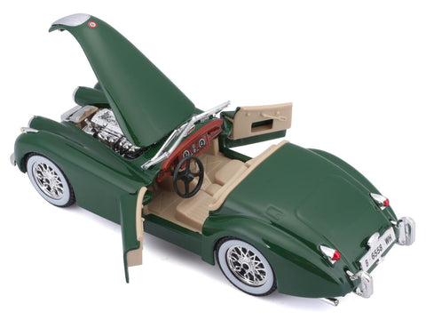 Jaguar XK 120 Roadster 1951 grün 1/24