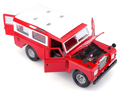 Land Rover Series II 1/24 rot