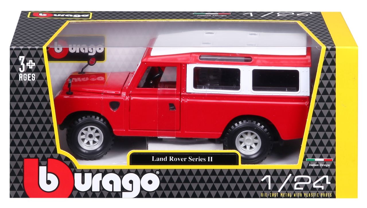 Land Rover Series II 1/24 rot