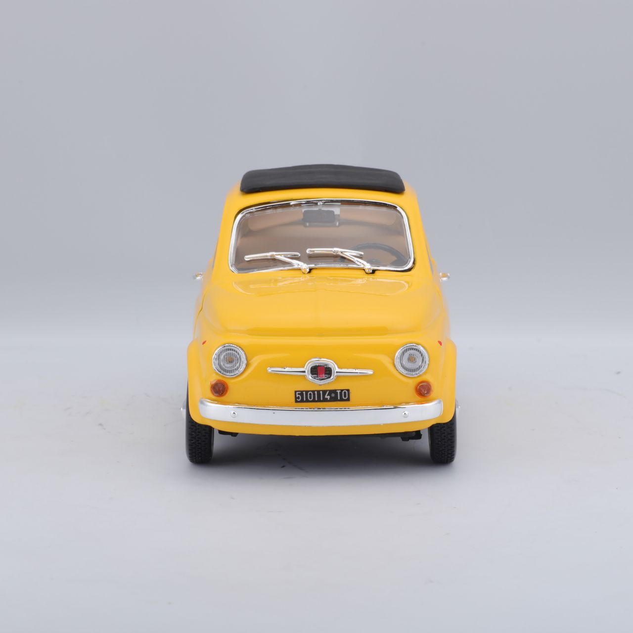 Fiat 500 F 1965 1/24 gelb