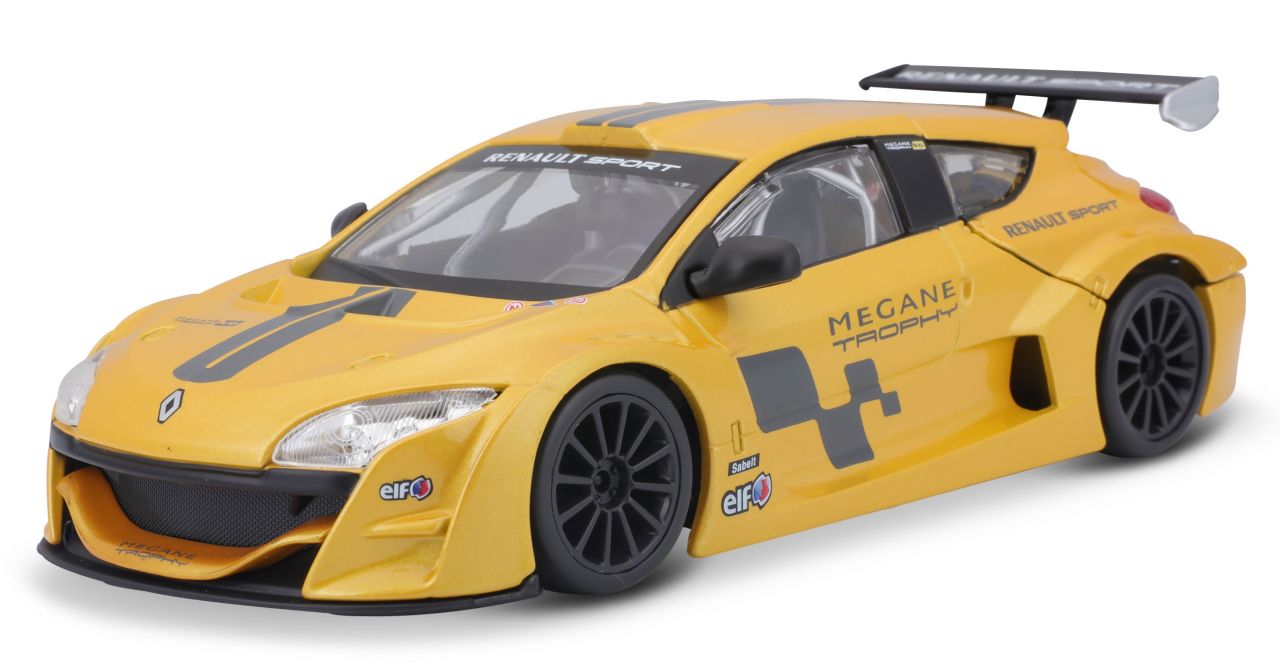 Renault Megane Trophy gelb 1/24