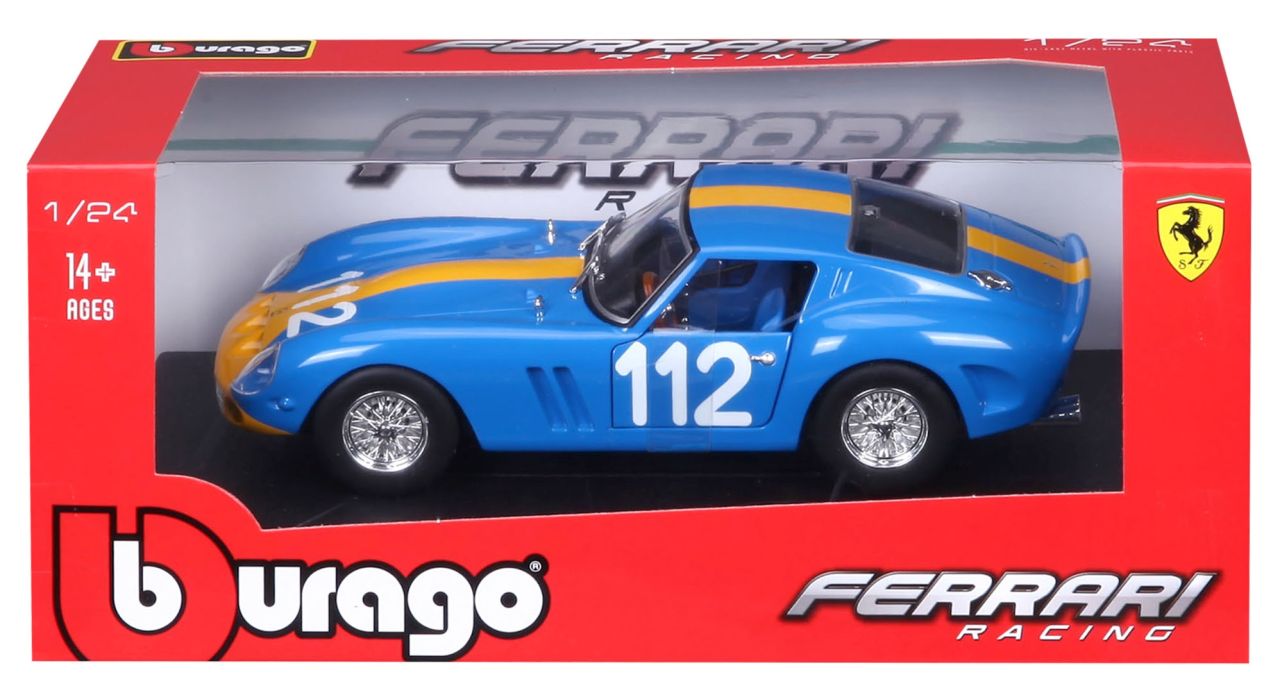 Ferrari Racing 250 GTO 1/24 blau