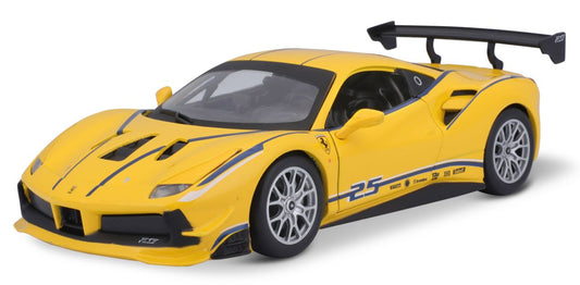 Ferrari Racing 488 Challenge 1/24 gelb