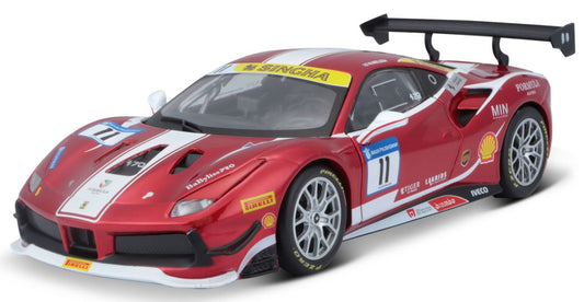 Ferrari Racing 488 Challenge 1/24 rot