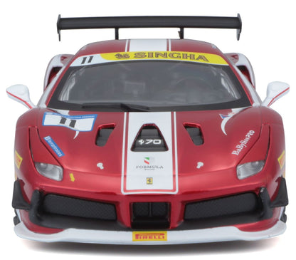 Ferrari Racing 488 Challenge 1/24 rot