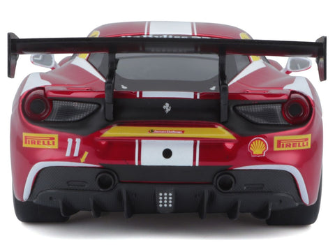 Ferrari Racing 488 Challenge 1/24 rot