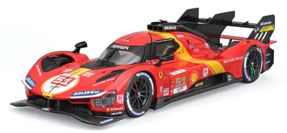 Ferrari Racing 499P Le Mans Champion 2023 1/24 rot