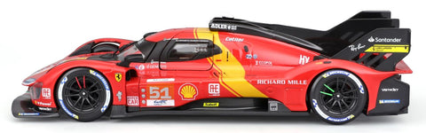 Ferrari Racing 499P Le Mans Champion 2023 1/24 rot