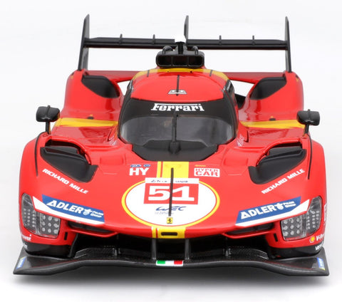 Ferrari Racing 499P Le Mans Champion 2023 1/24 rot