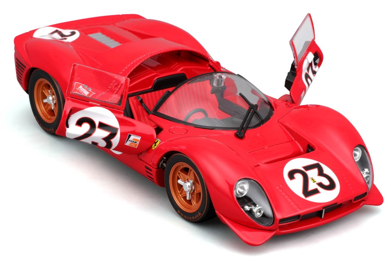 Ferrari Racing 330 P4 Daytona 1/24 rot