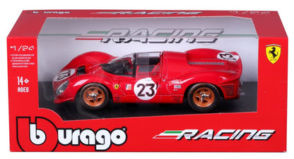 Ferrari Racing 330 P4 Daytona 1/24 rot