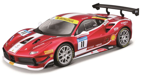 Ferrari Racing Bausatz 488 Challenge 1/24 rot