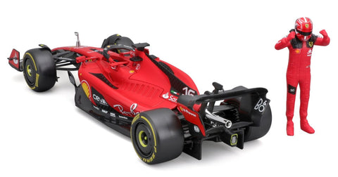 Ferrari F1 SF-23 mit Figur 1/24