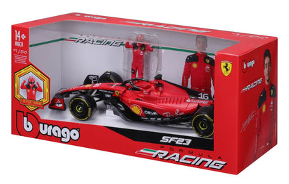 Ferrari F1 SF-23 mit Figur 1/24