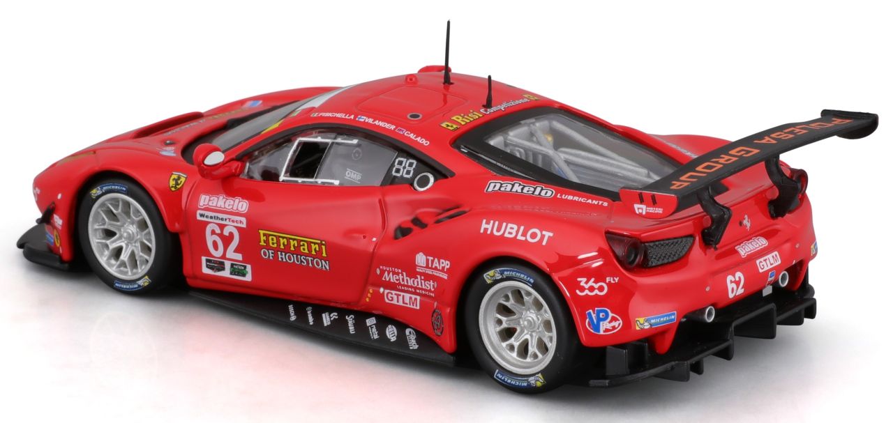 Ferrari Racing 488 GTE 2017 1/43 rot