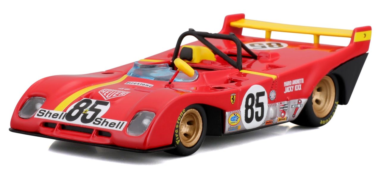 Ferrari Racing 312 P 1972 1/43 rot