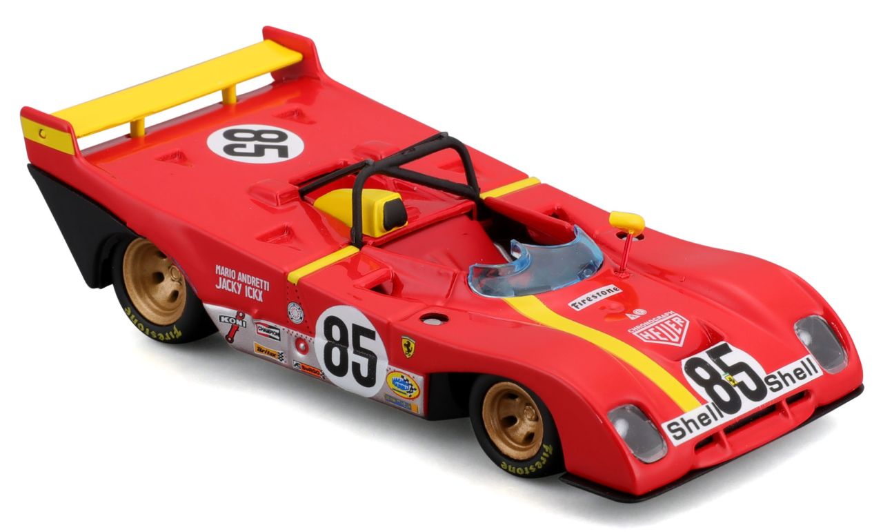 Ferrari Racing 312 P 1972 1/43 rot