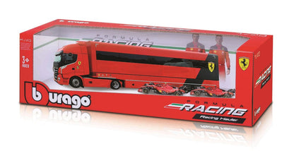 Ferrari Trailer Iveco S-Way + 2 Ferrari SF23 1/43