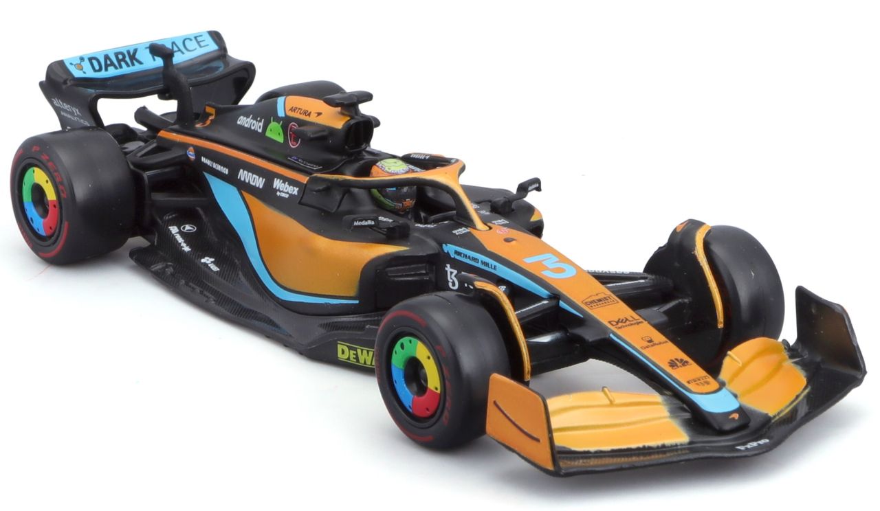 McLaren Mercedes F1 MCL36 1/43 Ricciardo 2022