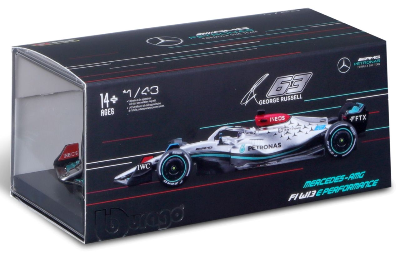 Mercedes-AMG F1 W13 1/43 Russell 2022