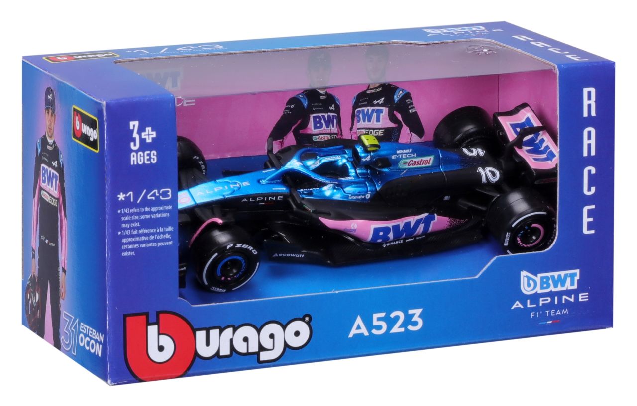 BWT Alpine F1 Team A523 1/43 Gasly 2023 ohne Helm