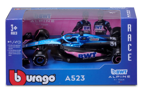 BWT Alpine F1 Team A523 1/43 Ocon 2023 ohne Helm