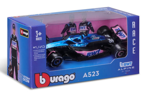 BWT Alpine F1 Team A523 1/43 Ocon 2023 ohne Helm