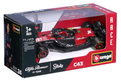 Alfa Romeo F1 Team Stake C43 1/43 Zhou 2023