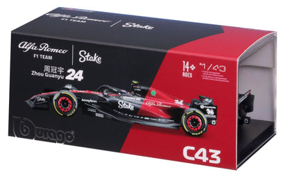 Alfa Romeo F1 Team Stake C43 1/43 Zhou 2023