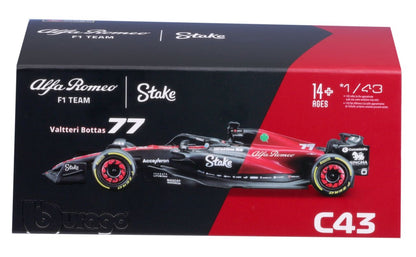 Alfa Romeo F1 Team Stake C43 1/43 Bottas 2023